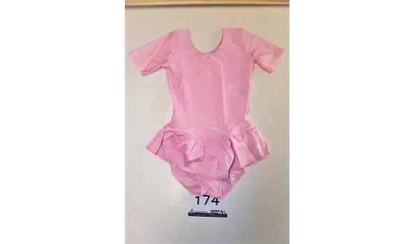 26 balletpakken met rokje, roze Frilly K/M T10